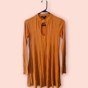 Forever21 gold dress size m